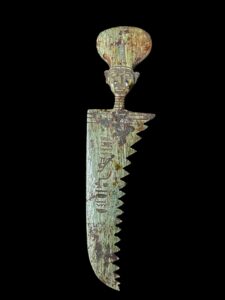 Egyptian King Head Knife Statue: Ancient Egypt Replica Decor - Image 2