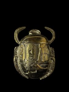 Egyptian Scarab, The decorative Good luck scarab in Ancient Egypt. - Image 2