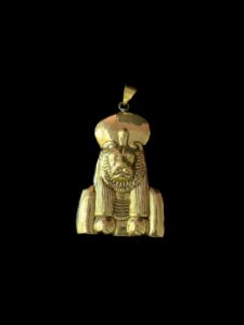 Sekhmet Pendant, Exquisite Handmade Goddess Charm, Authentic Egyptian Jewelry, Unique Spiritual Gift - Image 2