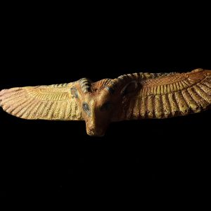 Ram head God Khnum with Winged of Isis for Home protection symbols - Image 2