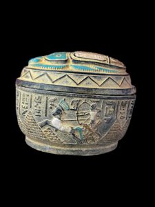 Egyptian Scarab Box: Pharaonic Jewelry Holder - Image 2