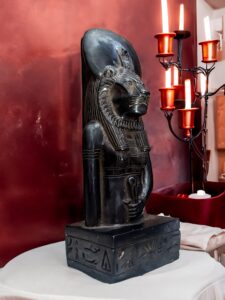 Egyptian Goddess Sekhmet statue. - Image 2