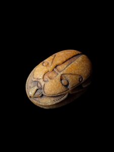 Egyptian Scarab Beetle: Eye of Horus Good Luck Symbol - Image 2