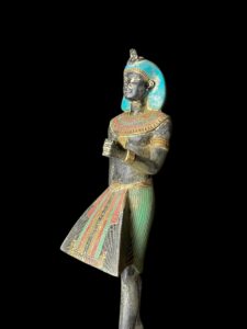 King Tutankhamun Ka Statue: Egyptian Guardian Stone Sculpture - Image 2