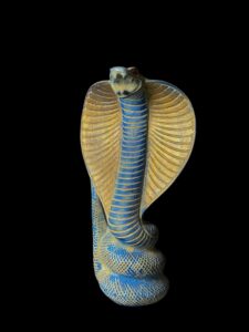 Ancient Egyptian Uraeus cobra statue, snake gifts for Snakes lovers - Image 2