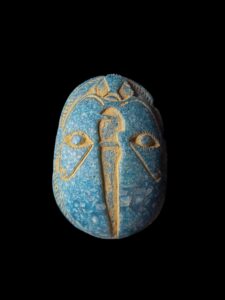 Egyptian Scarab Beetle: Eye of Horus Good Luck Symbol - Image 2