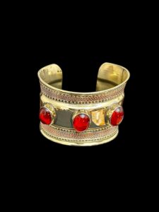 Arabian Cuff Bracelet: Handmade Egyptian Style Jewelry - Image 2