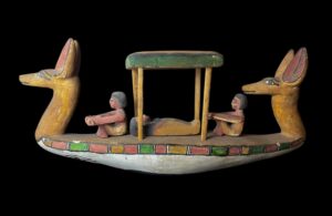 Egyptian Museum Ship: Royal Coffin Memorial Procession Replica - Image 2