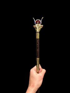 Ebony & Brass Was Scepter: God Osiris Staff - Image 2