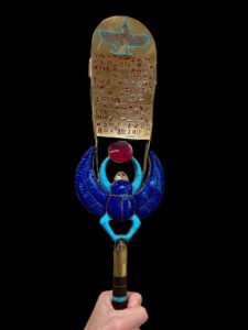 Egyptian Musical Sistrum: Handcrafted Ancient Instrument - Image 2
