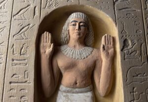 Ancient Egyptian Pyramidion fragment from the tomb of Minnakht, 1327-1295 BC - Image 2