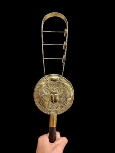 Winged Scarab Sistrum: Ancient Egyptian Musical Instrument - Image 2