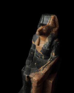 Rare Granite Anubis Statue: Egyptian God Statuette - Image 2
