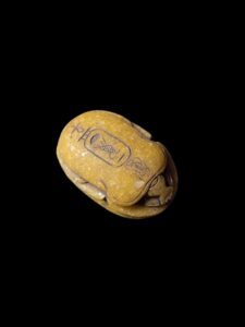 Old Egyptian Scarab Beetle: Good Luck Decor - Image 2