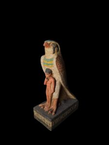 Egyptian God Horus Stone Statue - Image 2