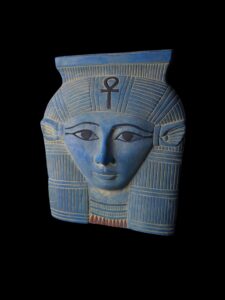 Large Goddess Hathor Statuette, Statue for the Egyptian Goddess Venus - Image 2