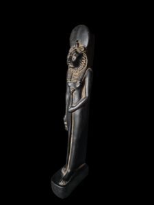 Egyptian Goddess Sekhmet Statue: Colorful Egyptian Statuette - Image 2