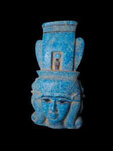 Large Goddess Hathor Statuette, Statue for the Egyptian Goddess Venus - Image 2