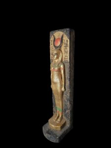 Manifest Handmade Goddess Hathor Statuette , Statue for the Egyptian Goddess Venus - Image 2