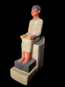 Museum Imhotep Statue - Ancient Egyptian Engineer Imhotep - the builder of Djoser's unprecedented step pyramid complex - Image 2