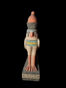 Egyptian God Horus Stone Statue: God of Sky - Image 2