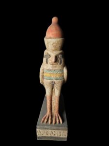 Egyptian God Horus Stone Statue - Image 2