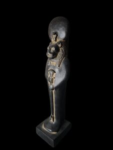 Egyptian Goddess Sekhmet Statue: Colorful Egyptian Statuette - Image 2
