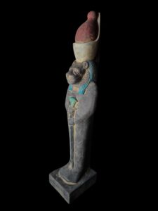 Egyptian Goddess Sekhmet Statue: Colorful Egyptian Statuette - Image 2