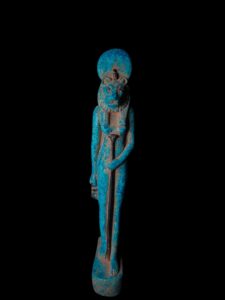 Egyptian Goddess Sekhmet Statue: Colorful Egyptian Statuette - Image 2