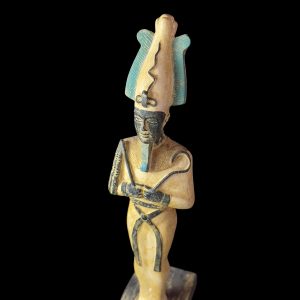 Basalt Egyptian God Osiris Statue: Unique Home Decor - Image 2