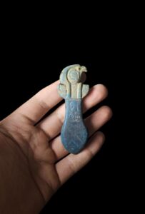 Egyptian God Horus Amulet Pendant Necklace - Image 2