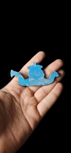 Porcelain Egyptian Baboon Statue: Museum Replica Thoth Symbol - Image 2