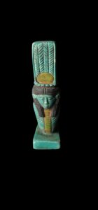 Manifest Handmade Goddess Hathor Statuette , Statue for the Egyptian Goddess Venus - Image 2