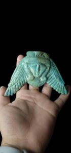 Manifest Handmade Goddess Hathor Statuette , Statue for the Egyptian Goddess Venus - Image 2