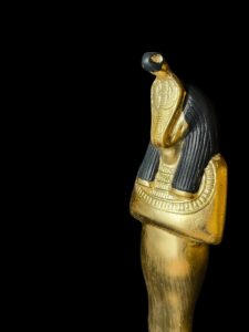 Ancient Egyptian Replica Artifact for Cobra Goddess ,Spiritual Protection Statue, Goddess Meretseger figurine. - Image 2
