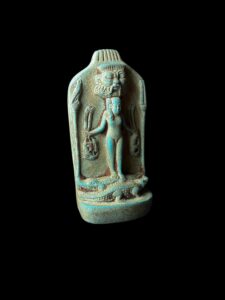 Horus Cippus Stele Amulet: Egyptian God Bes Protection - Image 2