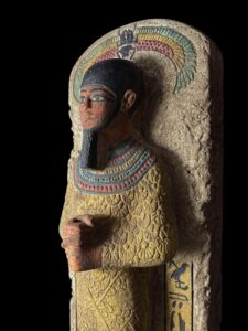 Rose & Black Granite God Ptah Statue: Egyptian Decor Replica - Image 2