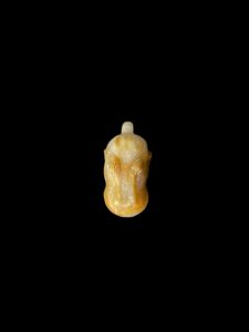 Hand-Carved Natural Stone Egyptian Hippopotamus Amulet - Image 2
