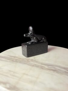 Sobek Amulet: Egyptian Crocodile God Pendant, Natural Stone - Image 2