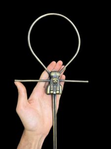 Hand-Crafted Sekhmet Ankh Cross: Key of Life Symbol - Image 2