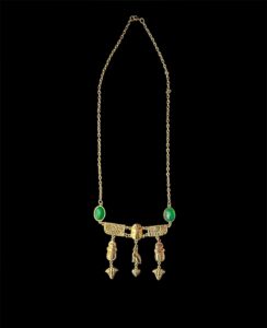 Egyptian Scarab Pendant Necklace: Ancient Style Pectoral - Image 2