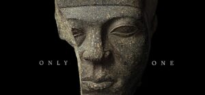 head of King Senusret III made of Rare stone - Image 2