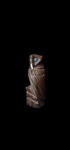 Egyptian Owl Sculpture: Ancient Art Replica - Image 2