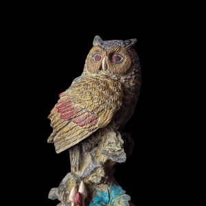 Egyptian Owl Sculpture: Ancient Art Replica - Image 2