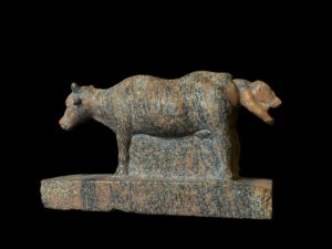 Goddess Hathor in Motherhood form Giving birth. - Image 2