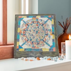 Dendera Zodiac Replica: Ancient Egyptian Wall Art - Image 2