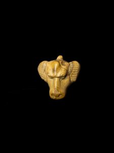 Egyptian Agate Baboon Amulet: God Thoth Museum Replica - Image 2