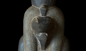 Egyptian God Sobek Statue: Nile God Ushabti - Image 2