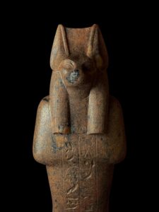 Stone Egyptian God Anubis Statue: Jackal God of Afterlife - Image 2