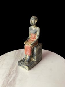 Museum Imhotep Statue - Ancient Egyptian Engineer Imhotep - the builder of Djoser's unprecedented step pyramid complex - Image 2